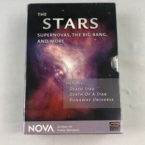 NEW NOVA The Stars DVD Box Set Death Star Universe Astronomy WGBH PBS 3 DVDs